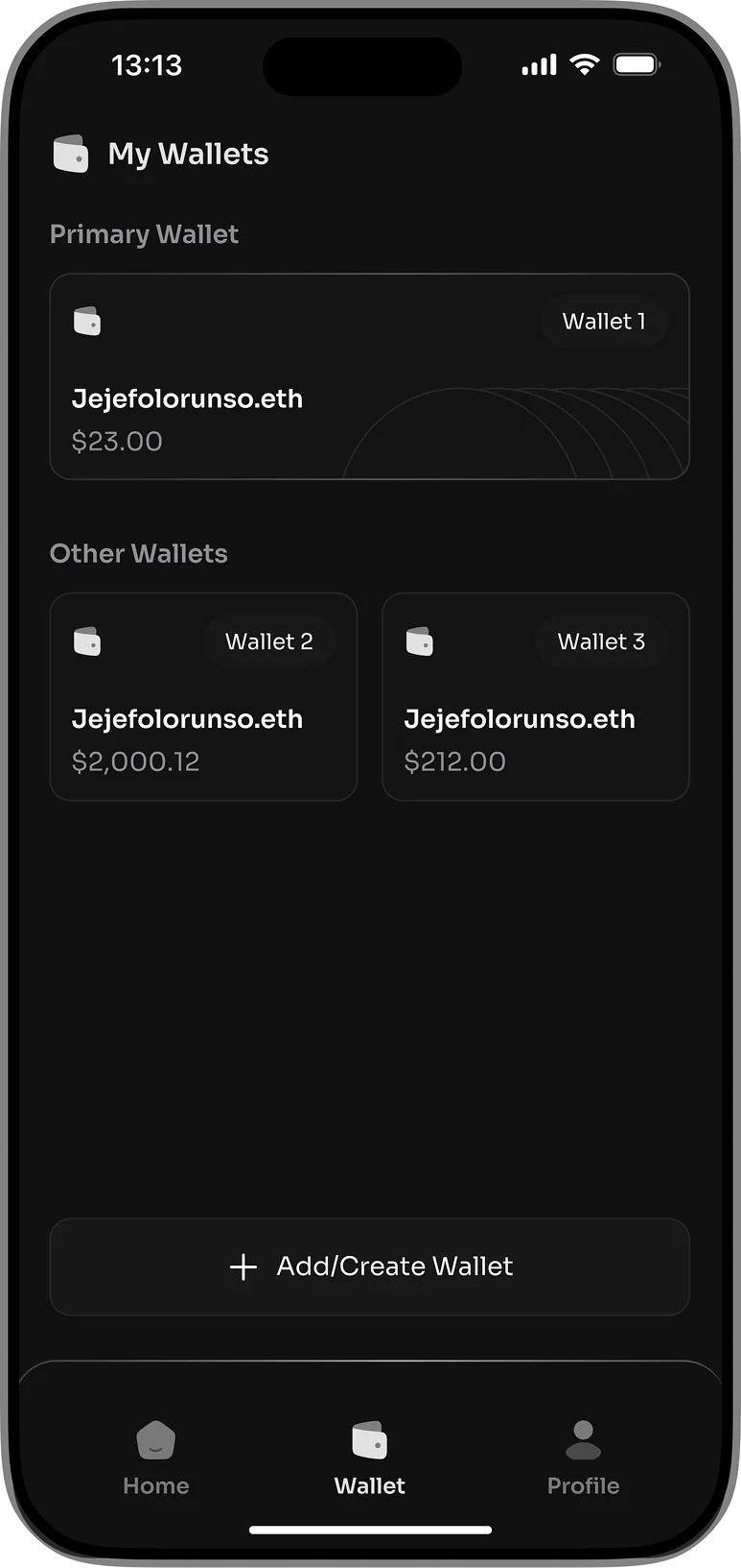 Dacryp onboarding screen